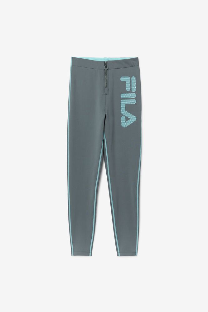 Fila Harleen High Rise Blue Legging Womens - NZ 82703-TUCF